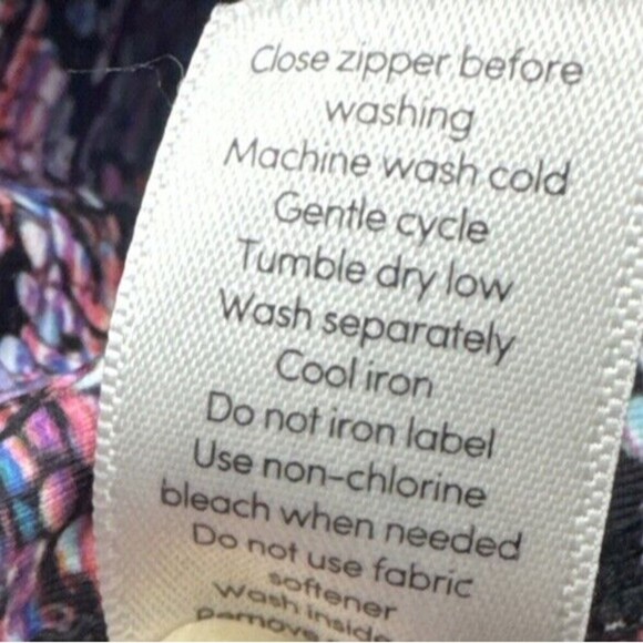 Athleta Color Confetti Ombre Mix On Black Leggings Activewear Pants Stretch Sz S - Picture 8 of 10